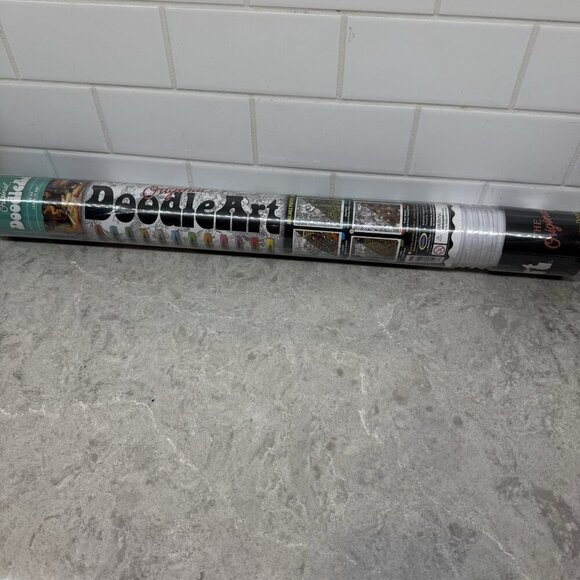 Vintage 1973 Doodleart The Sea Poster Brand New In Sealed tube! Never used! - Picture 4 of 7